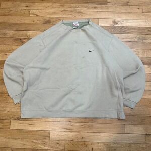 Vintage 90s Nike Crewneck Sweatshirt Distressed